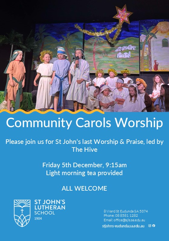 Community Carols Worship - 5th Dec 2025